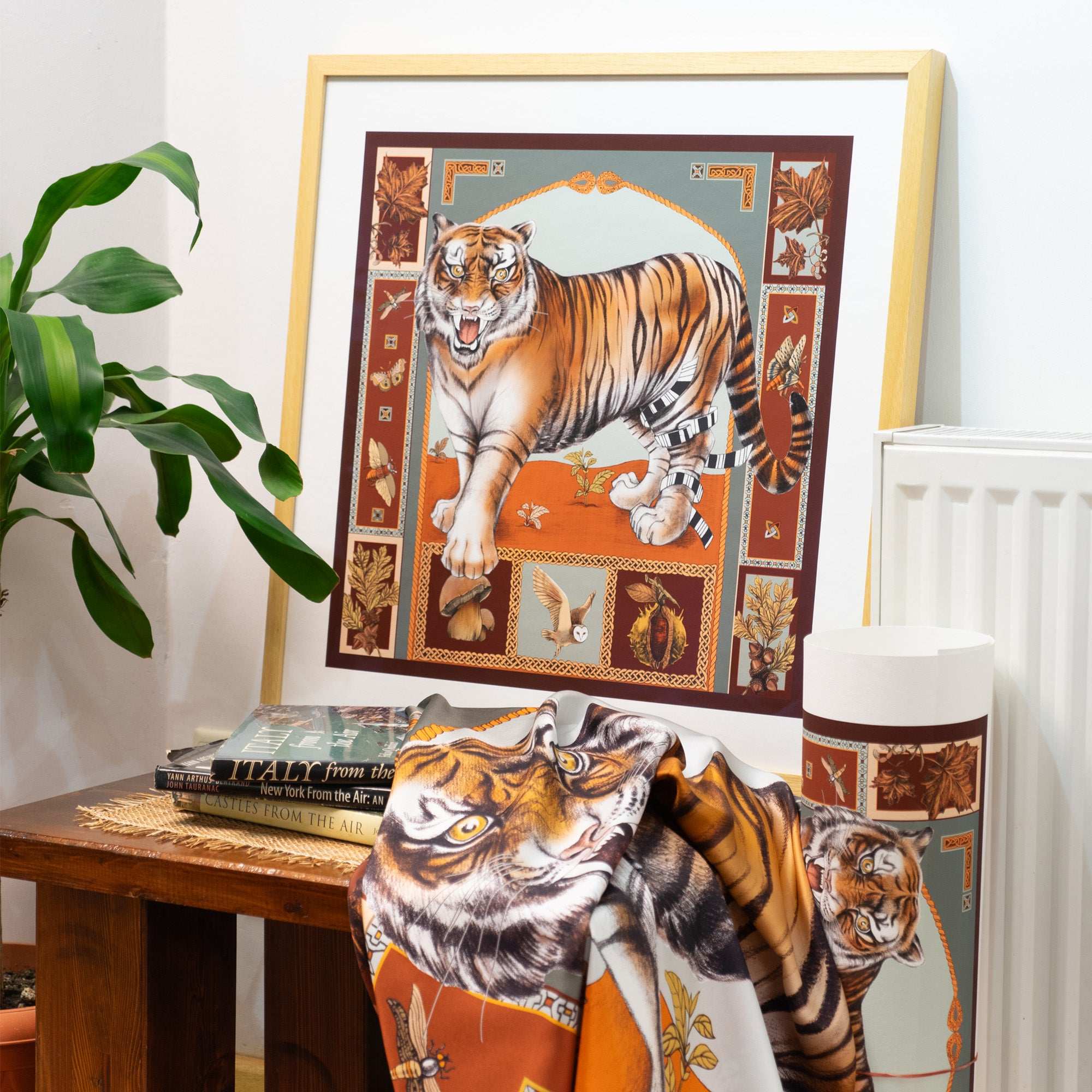 Warrior / Kaplan & Kelebek Camel- Mint 50 Cm Giclée Print